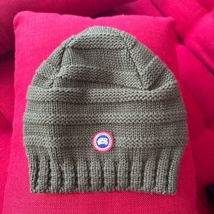 Canada Goose Wool Green Hat